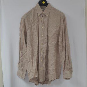 Long sleeve linen shirt by Peter Millar